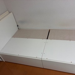 2/7締切     シングルベッドフレームの画像