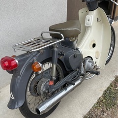 希少C70 別体タンクカブ実動 センターチョーク　カギ 書類付の画像