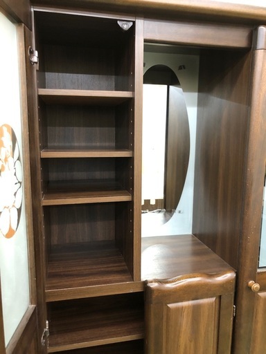 【ドリーム川西店御来店限定】☆ジモティー見たよ♪割引☆  シューズボックス  クリーニング済み 【2125560000048604】