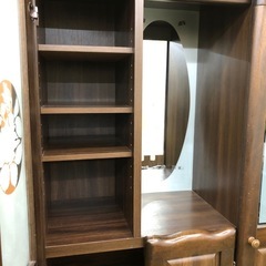 【ドリーム川西店御来店限定】☆ジモティー見たよ♪割引☆  シューズボックス  クリーニング済み 【2125560000048604】の画像