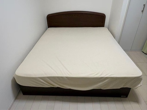francebed クイーンサイズ　　マットレス付き