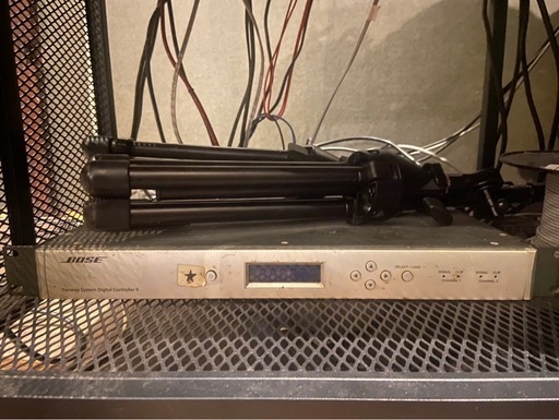 【引取限定】Bose Panaray 802×4 + 502BEX×2 + アンプ/DSP一式 フルPAセット ライブハウス・クラブ・店舗音響向け