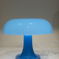 アルテミデ リプロダクト テーブルランプ　レア　ミッドセンチュリー　インテリア　ブルーの画像