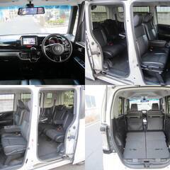 車検２年付き　Ｎ－ＢＯＸカスタム　後期モデル　最上級　SSターボ　ツートンカラー　広い　パワフル　美品　地デジTＶ　Ｂカメラの画像