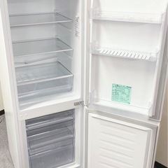 (送料無料) 2022年 美品 175L 冷蔵庫 強化ガラス棚 3段クリアケース冷凍室 静音設計 お買い得品 ⑧の画像