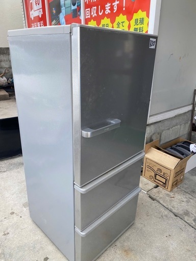 NO B808?福岡市内配送設置無料✨?冷蔵庫 ブライトシルバー AQR-27M-S [272L /3ドア /右開きタイプ] 2022