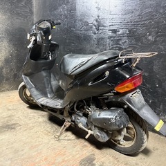 ★支払総額3.3万円★定休日なし！いつでも現車確認可能です！　ホンダ スーパーディオ 黒 AF27 人気のスーパーディオ！ ２ストのためオイル注ぎ足すだけ！ バッテリー新品！ カスタムベースに♪の画像