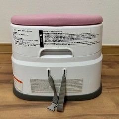 ingenuity ベビーチェア トレイ付き ピンクの画像