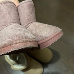 15センチ　ムートン2足セットの画像