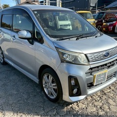 【支払総額19.8万円】h26年式ステラカスタムRS 車検令和9年2月 機関良好 フルセグTV BTオーディオ バックカメラ スマートアシスト 即日納車ok！の画像