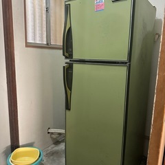レトロ　ナショナルの冷蔵庫の画像