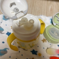 コンビ　ストローマグ　スプーンセットの画像