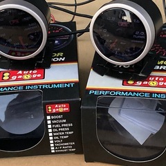 ブースト　油温　水温　メーターの画像
