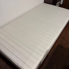 マットレス一体型シングルベッドの画像