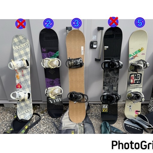 激安‼️各種　スノーボード メンズ　レディース　税込5500-11000円