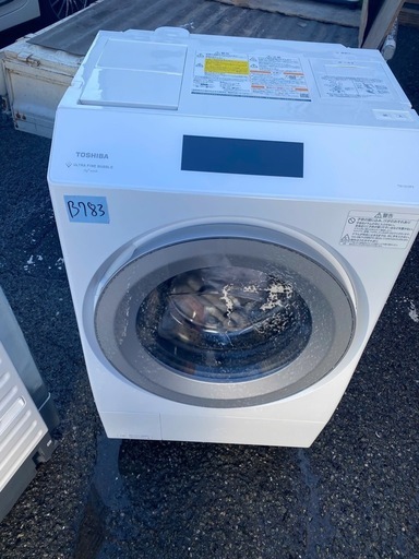 NO B783?福岡市内配送設置無料✨?ドラム式洗濯乾燥機 ZABOON（ザブーン）  TW-127XP3R[洗濯12.0kg /乾燥