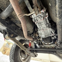 ジムニー JB23-7型 5MT リビルドミッション載せ替え！の画像