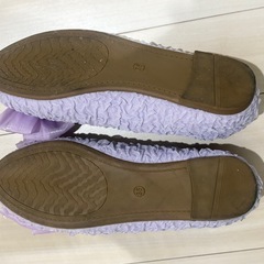 パンプス　紫
の画像