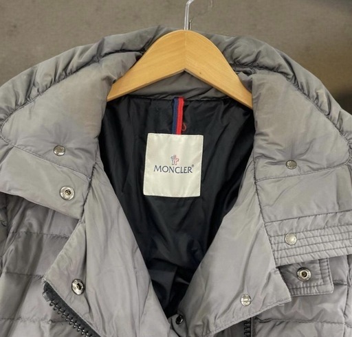 MONCLER HERISSON ダウンコート サイズ0 モンクレール　グレー