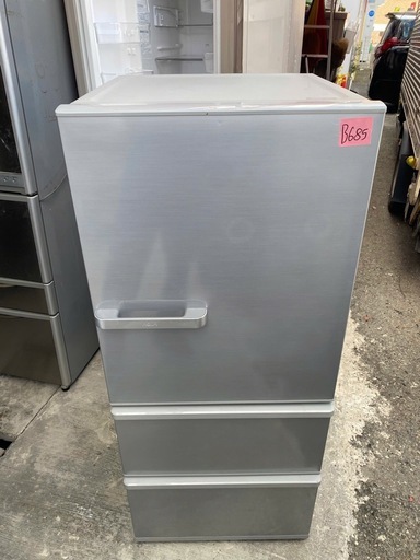 NO B685?福岡市内配送設置無料✨?AQR-27G-S 冷蔵庫 ミスティシルバー [272L /3ドア /右開きタイプ
