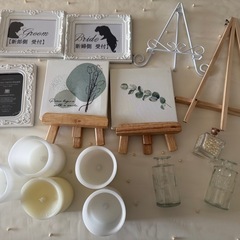 結婚式　受付&ウェルカムスペース まとめ売り　Tiffany系の画像