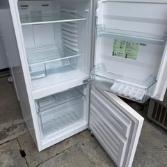 NO B762🌈福岡市内配送設置無料✨🌈冷蔵庫 HRシリーズ ホワイト HR-F911W [110L /2ドア /右開きタイプ] [冷凍室 40L]  2021年の画像