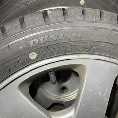 165/55R14   冬タイヤ　ホイールは付きませんの画像