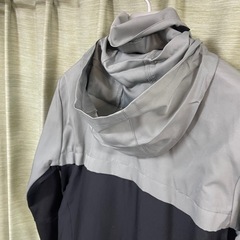 Nike ナイキ　ナイロンジャケット グレー/ブラック サイズL ナイロンジャケット ウィンドブレーカー ジャージ NIKE の画像