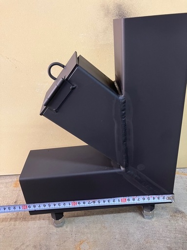 ロケットストーブ五徳取り外し可能灰かき棒付き (C S) 土浦のその他の