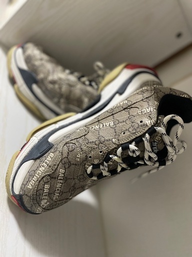 BALENCIAGA×GUCCI triple S スニーカー