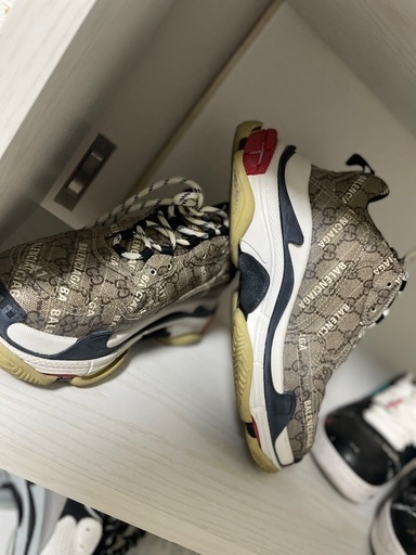 BALENCIAGA×GUCCI triple S スニーカー