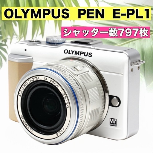 OLYMPUS PEN E-PL1sミラーレス一眼カメラ スマホ転送