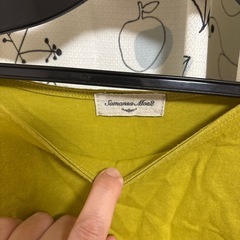 あげます　サマンサモスモス　袖フリル　カットソー　フリーサイズの画像