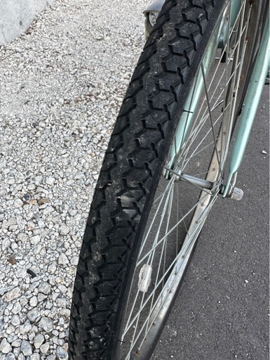 【R55】 ブリヂストン  エブリッジ 　B2E E60U EBRIDE 26インチ 自転車　水色　学生さん ママチャリ お買い物 現