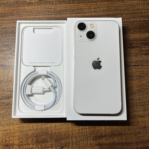 Iphone13mini 128gb バッテリー100％