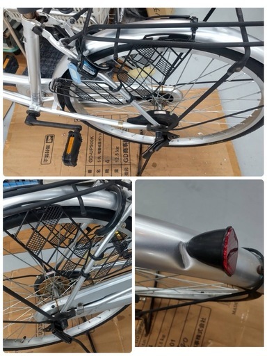R605 ☀️ 普通自転車 ABELIA / 24インチ / LEDダイナモ / ノーマルブレーキ ⭐ クリーニング済