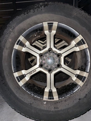 ホイール付きタイヤ4本セット（ミシュラン 265/65R17・MKW 17インチ）
