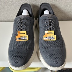 新品 スケッチャーズ SKECHERS スリップインズ シューズ グレー 27.5の画像