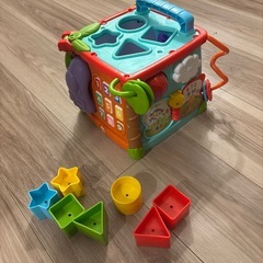 フィッシャープライス　バイリンガルラーニングボックス　型はめの画像