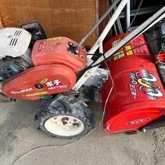 中古品ヤンマー製耕運機の画像