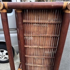 竹製アジアンスタイルソファ引き取り限定の画像