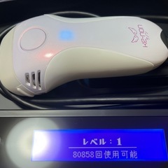 【ほぼ未使用】  状態良好！！　脱毛器　ケノン　Ver.8.6  パールホワイト 　家庭用脱毛器の画像