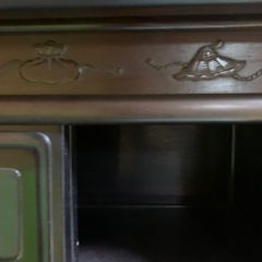 茶箪笥　アンティーク　飾り棚の画像