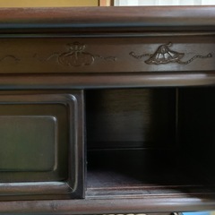 茶箪笥　アンティーク　飾り棚の画像