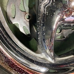 MF08フォルツァ　メッキホイールの画像