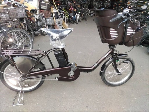 試乗?新車仕上げ⭐️中古子供乗せ電動自転車 パナソニックギュット前乗せ