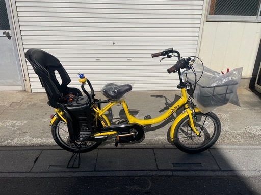 ❗️バッテリー新品キャンペーン❗️試乗?新車仕上げ⭐️中古子供乗せ電動自転車 ヤマハPASバビー ブリヂストンビッケ2
