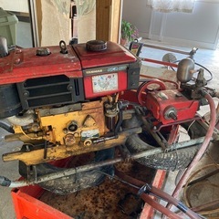 【確認動画あり】ヤンマー ディーゼル発動機 NFA60 + ハツタ 動噴 YS451の画像