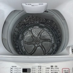 洗濯機 無料でお譲りします（2019年購入／自宅引き取り限定）の画像
