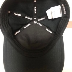 X-LARGE ・エクストララージ　 キャップ　ブラックの画像